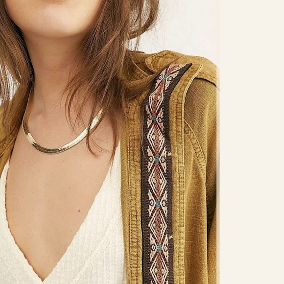 Free People Jayde Safari Bomber Jacket - Picture 4 of 10